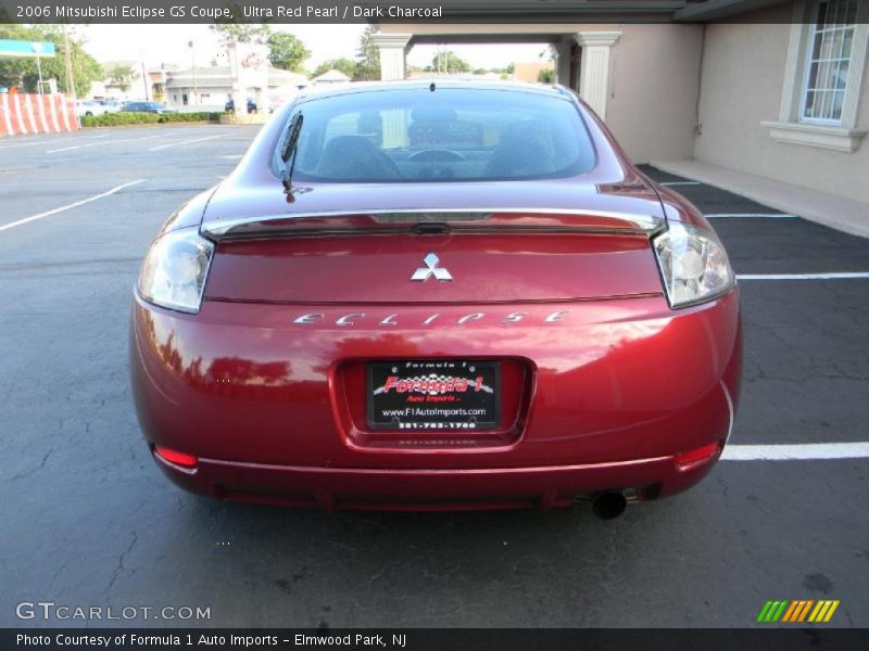 Ultra Red Pearl / Dark Charcoal 2006 Mitsubishi Eclipse GS Coupe