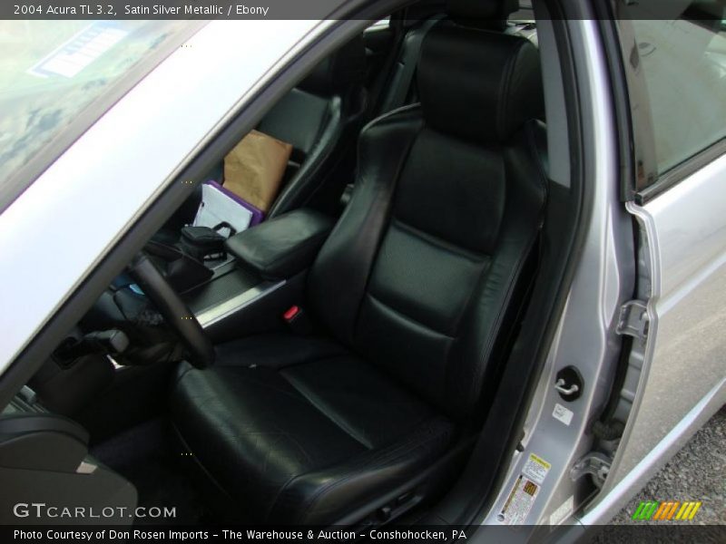 Satin Silver Metallic / Ebony 2004 Acura TL 3.2