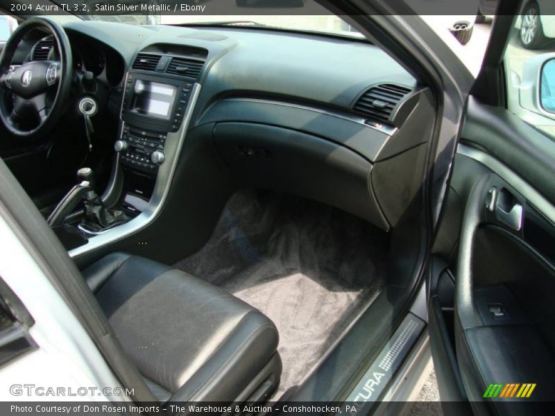 Satin Silver Metallic / Ebony 2004 Acura TL 3.2