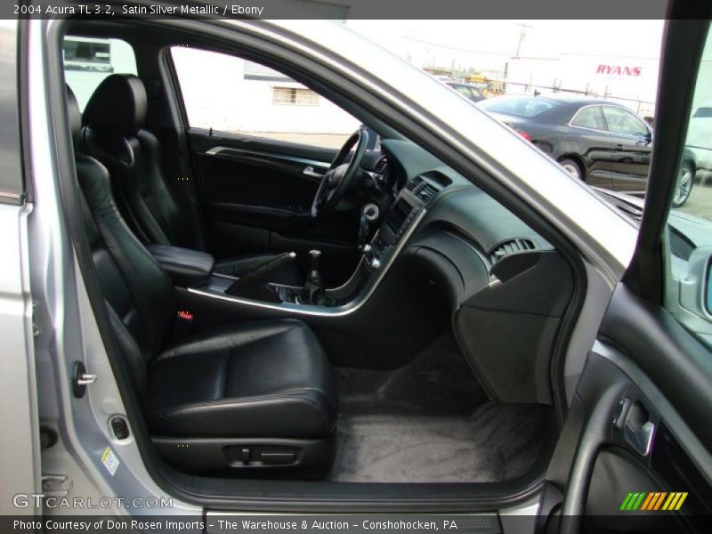 Satin Silver Metallic / Ebony 2004 Acura TL 3.2