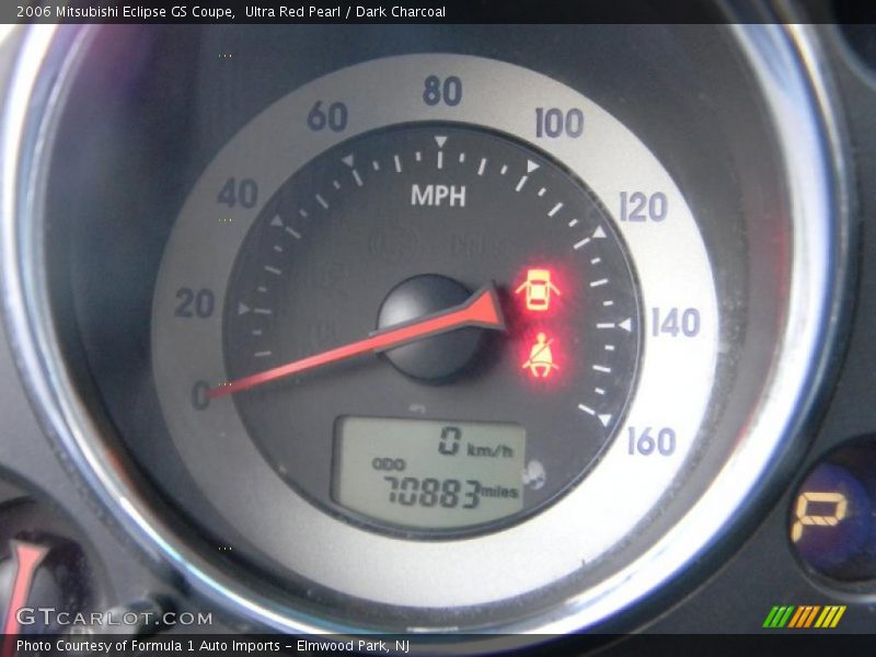 Ultra Red Pearl / Dark Charcoal 2006 Mitsubishi Eclipse GS Coupe