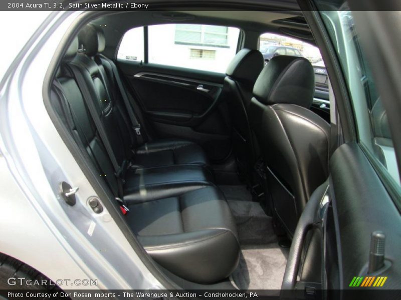 Satin Silver Metallic / Ebony 2004 Acura TL 3.2
