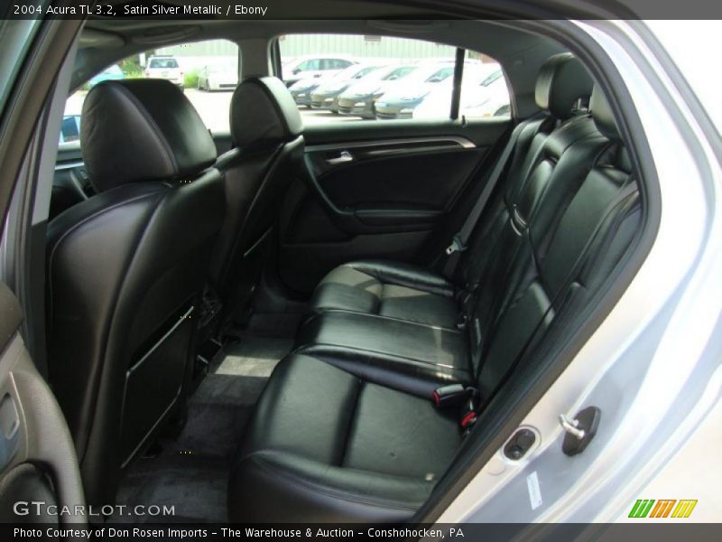 Satin Silver Metallic / Ebony 2004 Acura TL 3.2