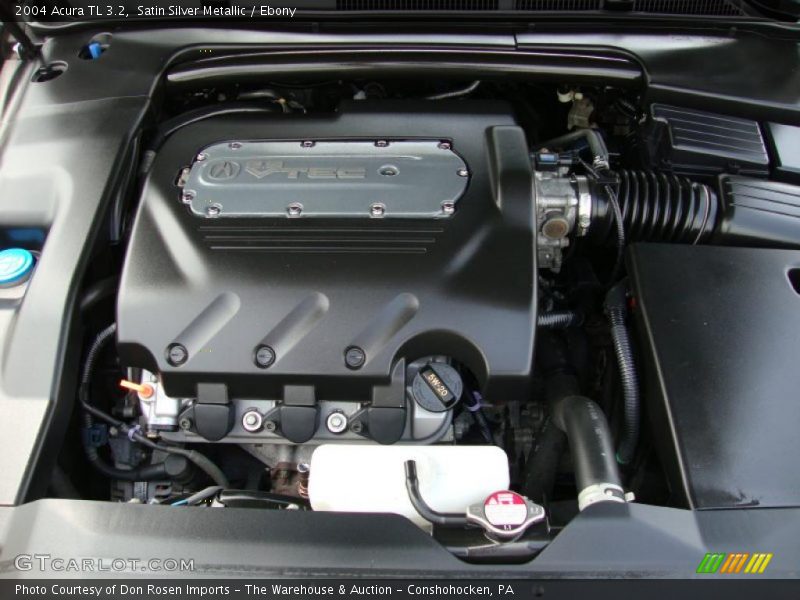 Satin Silver Metallic / Ebony 2004 Acura TL 3.2