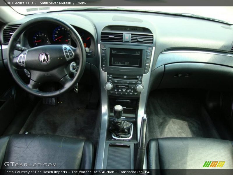 Satin Silver Metallic / Ebony 2004 Acura TL 3.2