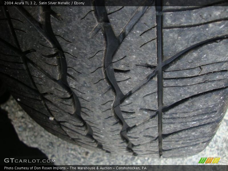 Satin Silver Metallic / Ebony 2004 Acura TL 3.2