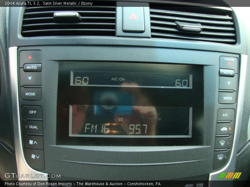 Satin Silver Metallic / Ebony 2004 Acura TL 3.2