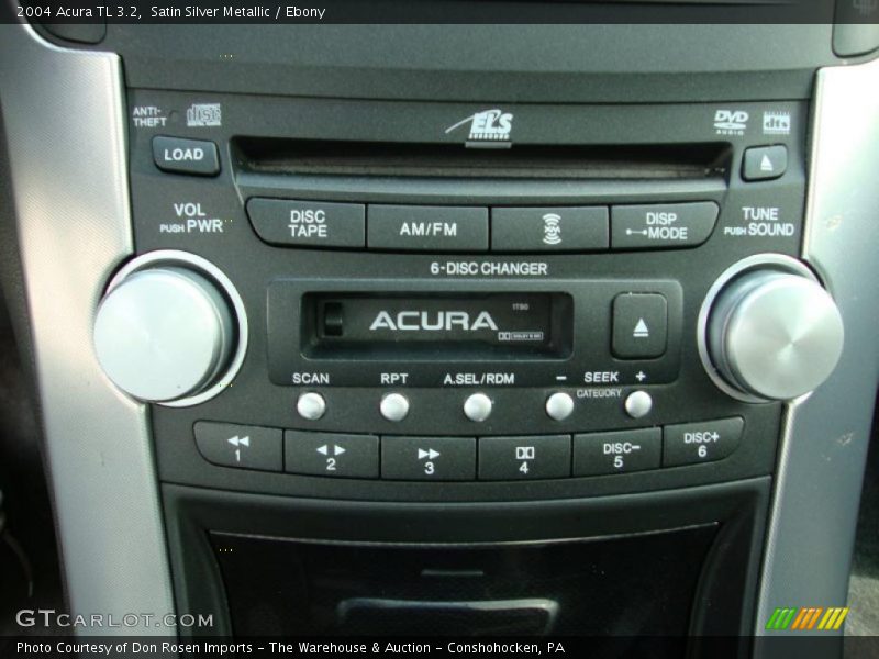 Satin Silver Metallic / Ebony 2004 Acura TL 3.2