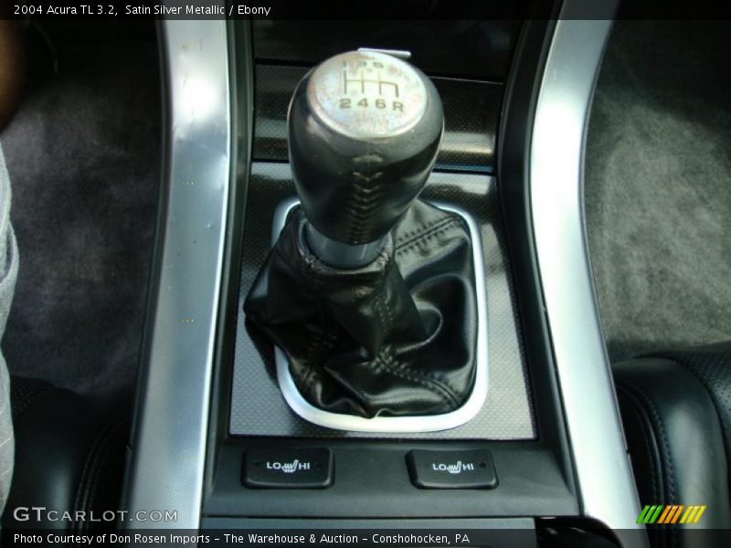 Satin Silver Metallic / Ebony 2004 Acura TL 3.2