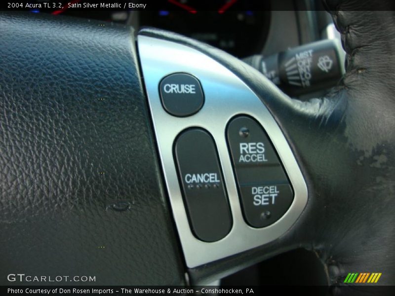 Satin Silver Metallic / Ebony 2004 Acura TL 3.2