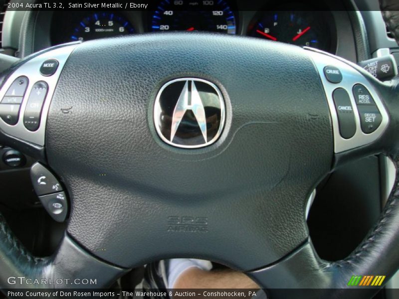 Satin Silver Metallic / Ebony 2004 Acura TL 3.2