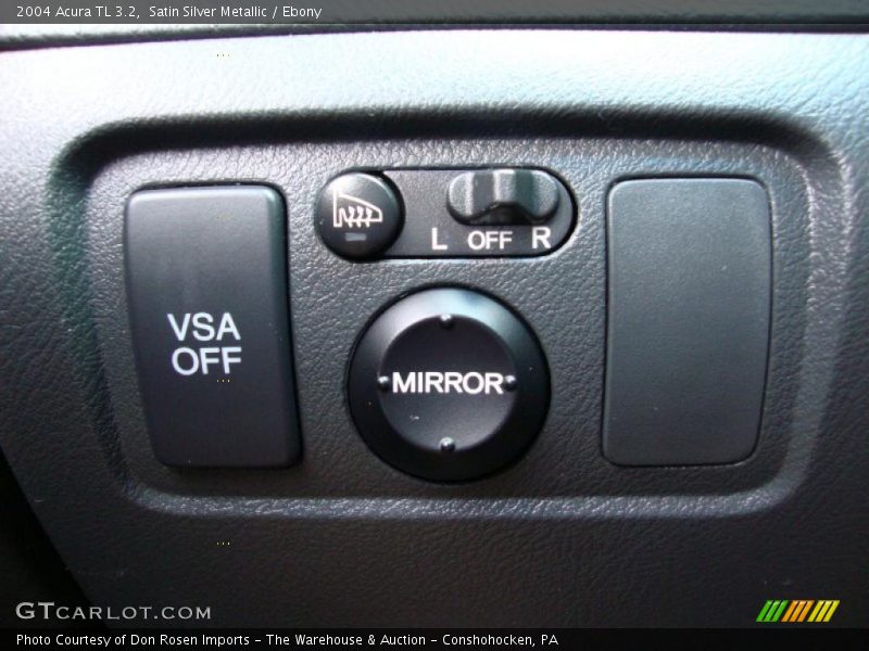 Satin Silver Metallic / Ebony 2004 Acura TL 3.2