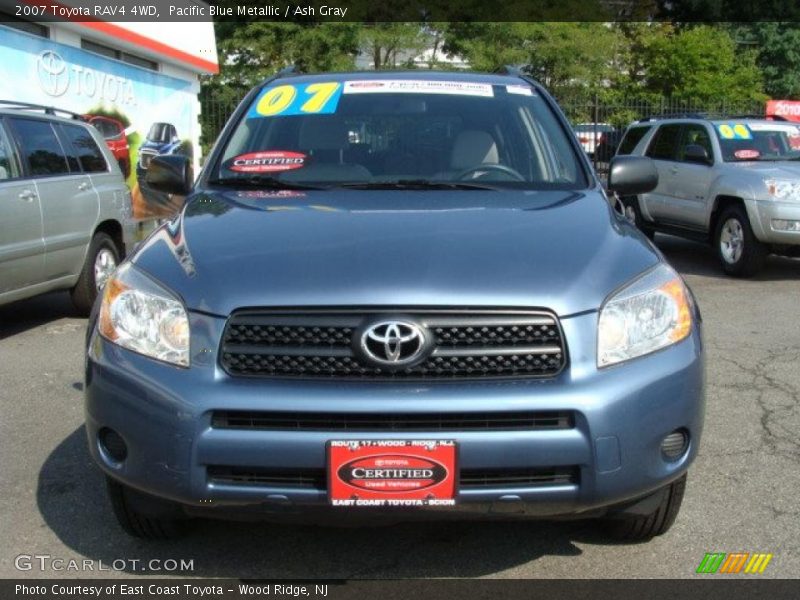 Pacific Blue Metallic / Ash Gray 2007 Toyota RAV4 4WD