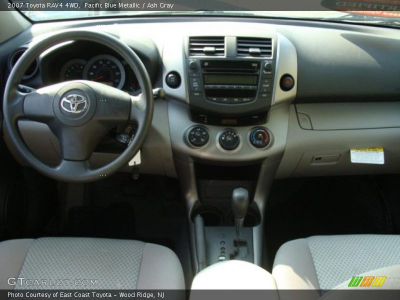 Pacific Blue Metallic / Ash Gray 2007 Toyota RAV4 4WD
