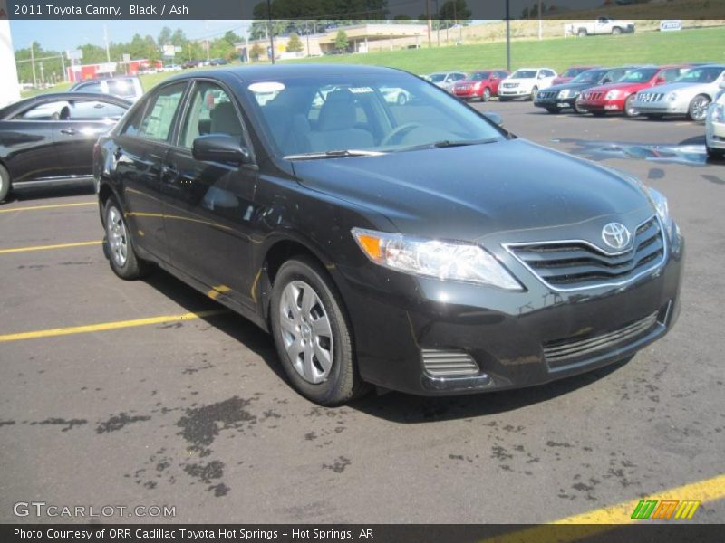 Black / Ash 2011 Toyota Camry