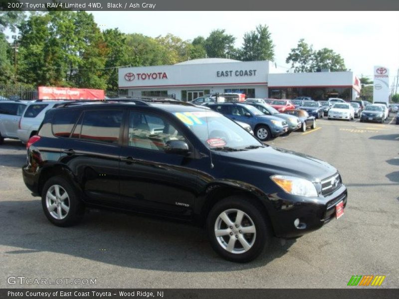 Black / Ash Gray 2007 Toyota RAV4 Limited 4WD