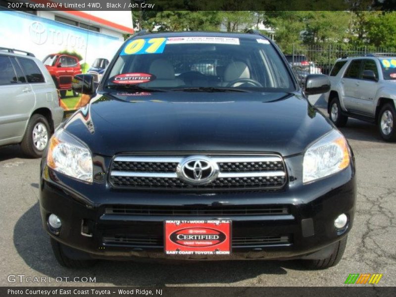 Black / Ash Gray 2007 Toyota RAV4 Limited 4WD