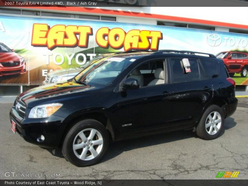 Black / Ash Gray 2007 Toyota RAV4 Limited 4WD