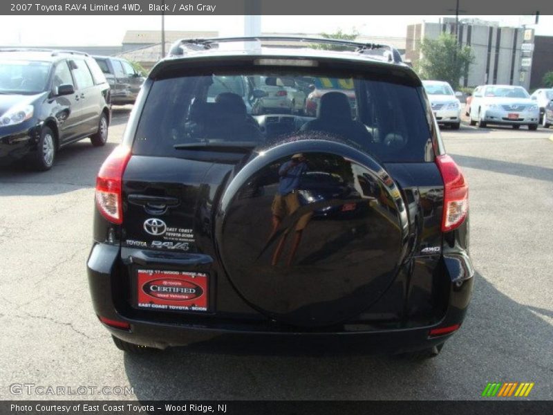 Black / Ash Gray 2007 Toyota RAV4 Limited 4WD