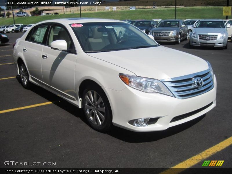 Blizzard White Pearl / Ivory 2011 Toyota Avalon Limited