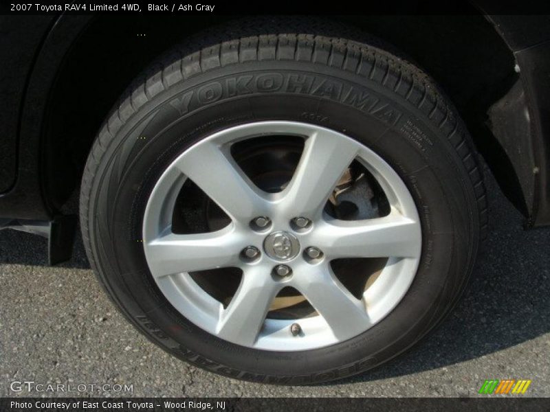 Black / Ash Gray 2007 Toyota RAV4 Limited 4WD
