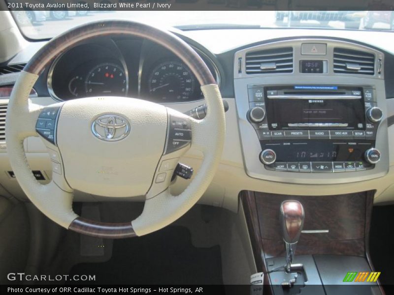 Blizzard White Pearl / Ivory 2011 Toyota Avalon Limited