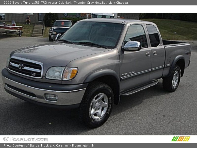 Thunder Gray Metallic / Light Charcoal 2002 Toyota Tundra SR5 TRD Access Cab 4x4