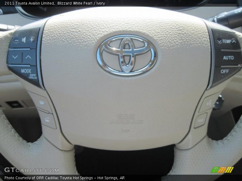 Blizzard White Pearl / Ivory 2011 Toyota Avalon Limited