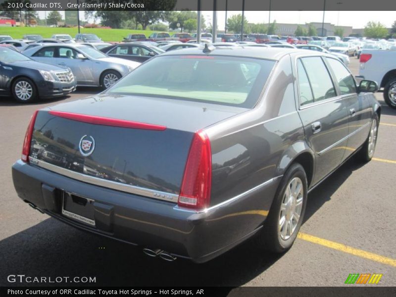 Grey Flannel / Shale/Cocoa 2010 Cadillac DTS