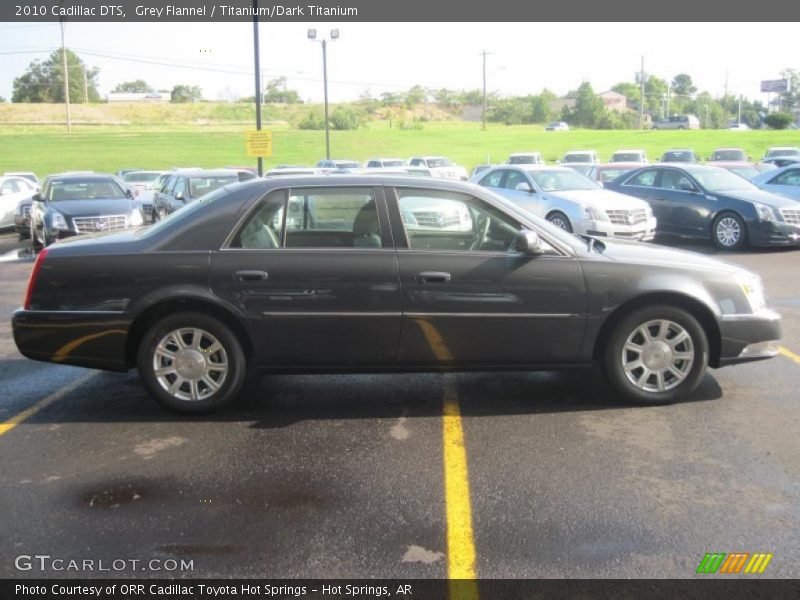 Grey Flannel / Titanium/Dark Titanium 2010 Cadillac DTS