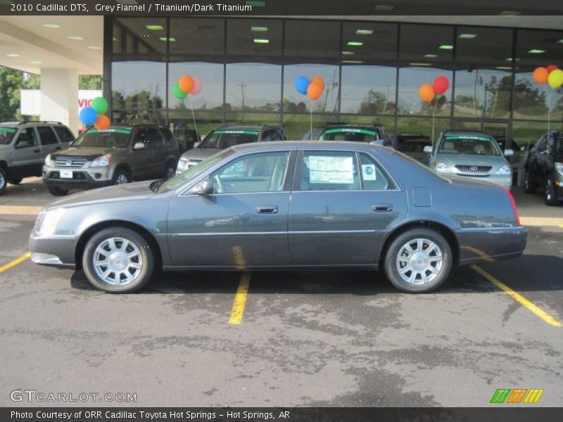 Grey Flannel / Titanium/Dark Titanium 2010 Cadillac DTS
