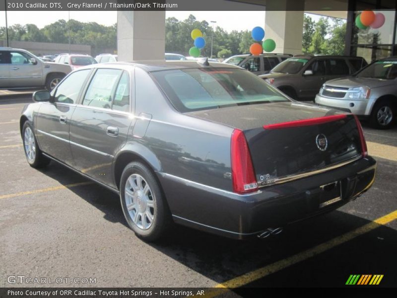 Grey Flannel / Titanium/Dark Titanium 2010 Cadillac DTS