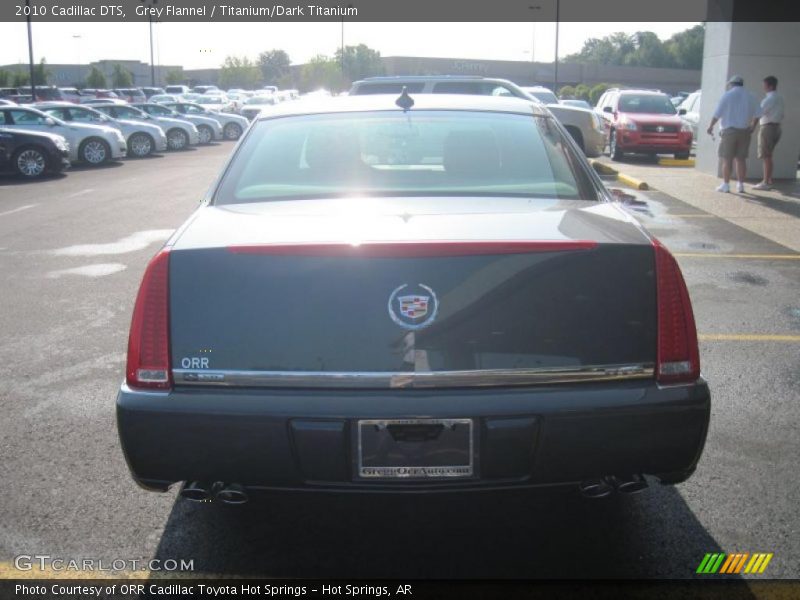 Grey Flannel / Titanium/Dark Titanium 2010 Cadillac DTS