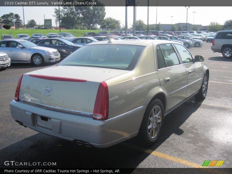 Vanilla Latte / Shale/Cocoa 2010 Cadillac DTS Luxury
