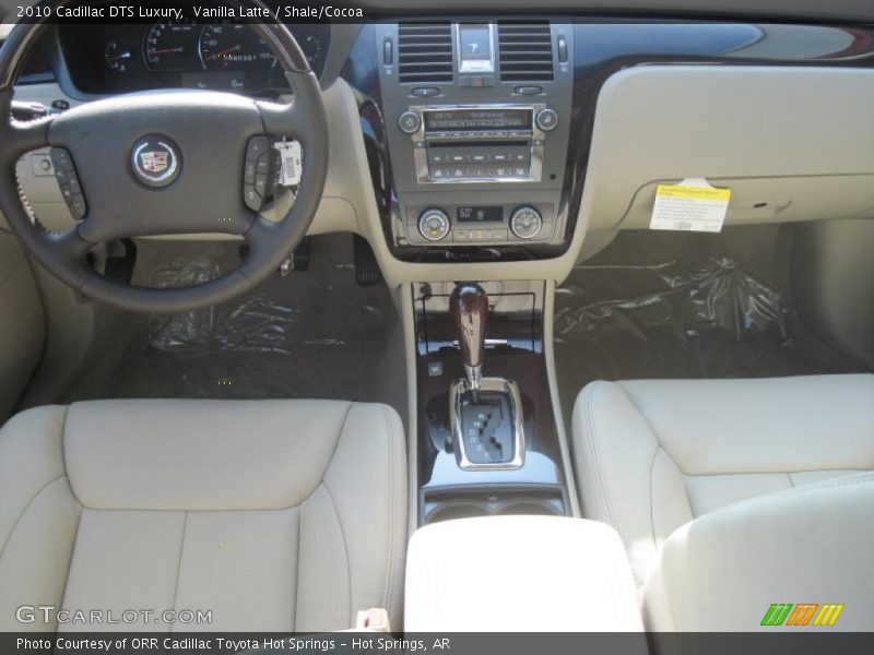 Vanilla Latte / Shale/Cocoa 2010 Cadillac DTS Luxury