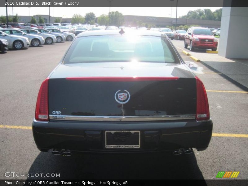 Black Raven / Ebony 2010 Cadillac DTS