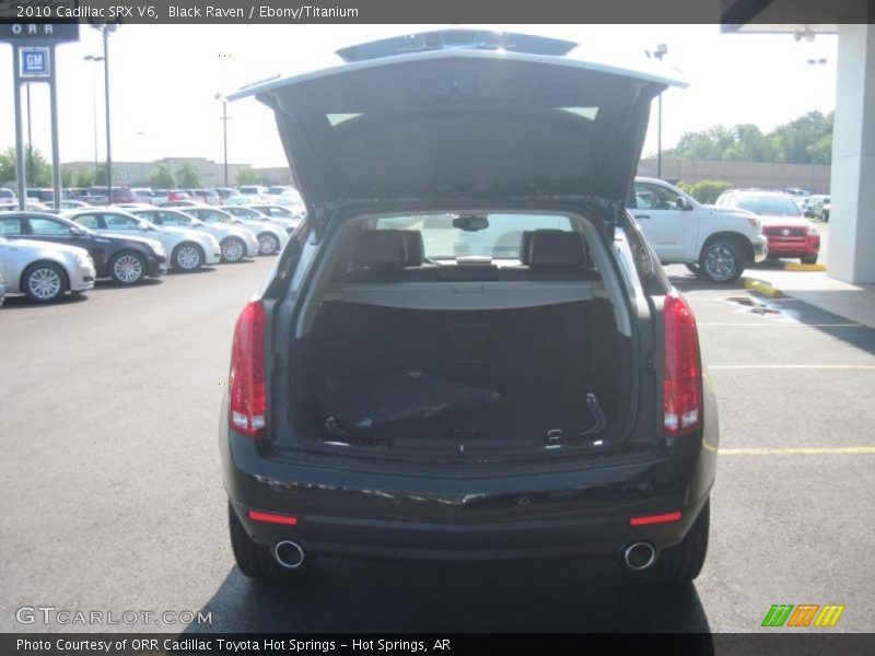 Black Raven / Ebony/Titanium 2010 Cadillac SRX V6