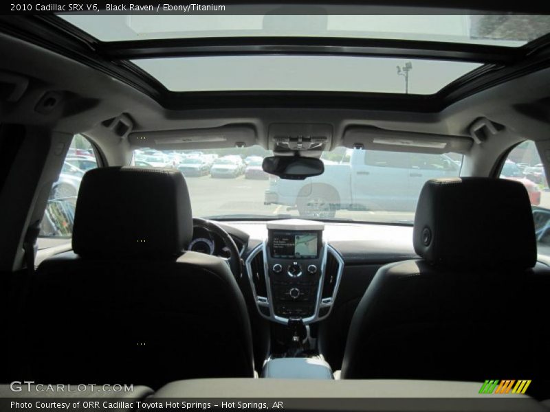 Black Raven / Ebony/Titanium 2010 Cadillac SRX V6