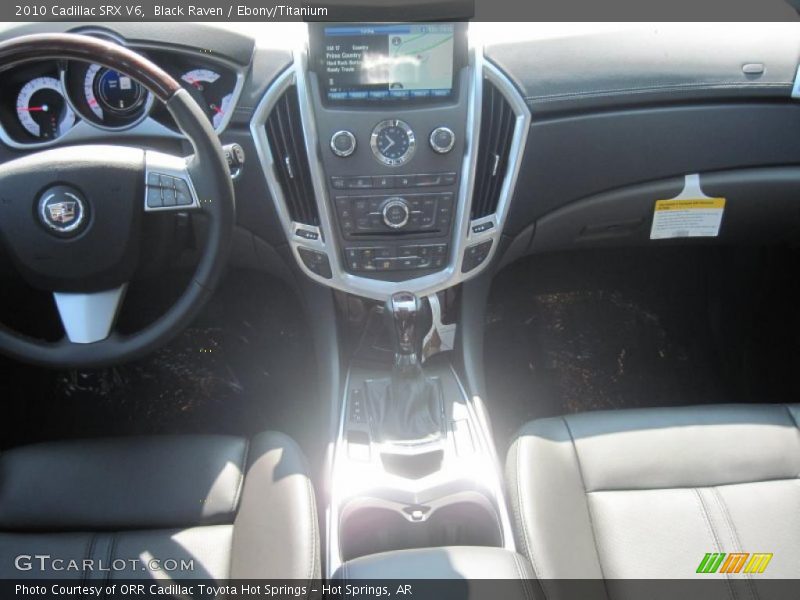 Black Raven / Ebony/Titanium 2010 Cadillac SRX V6