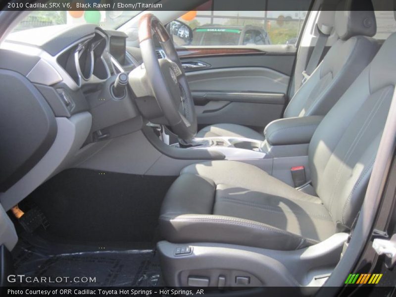 Black Raven / Ebony/Titanium 2010 Cadillac SRX V6