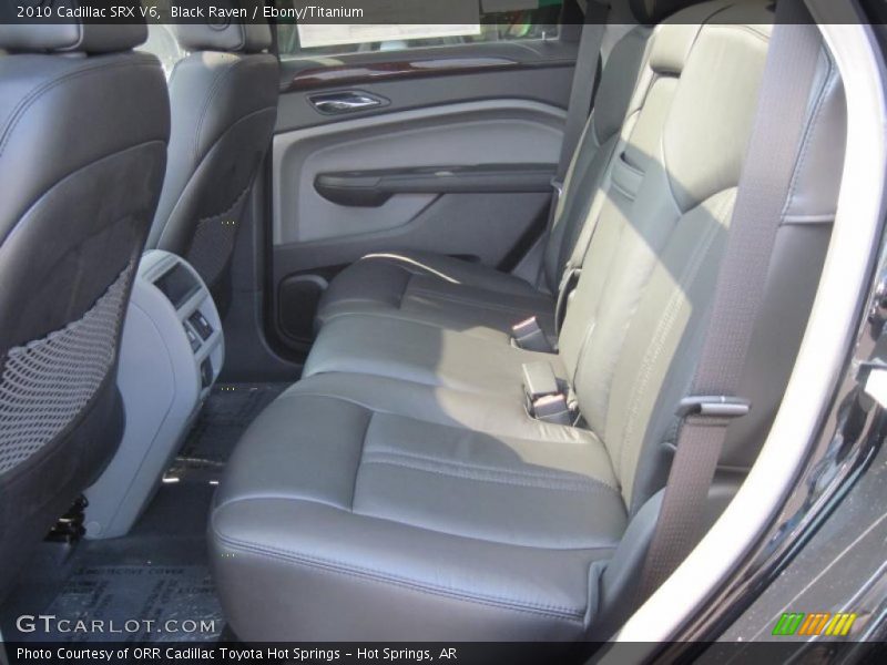 Black Raven / Ebony/Titanium 2010 Cadillac SRX V6