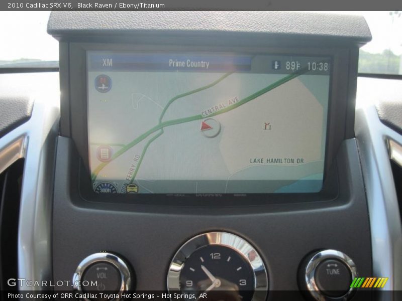 Black Raven / Ebony/Titanium 2010 Cadillac SRX V6