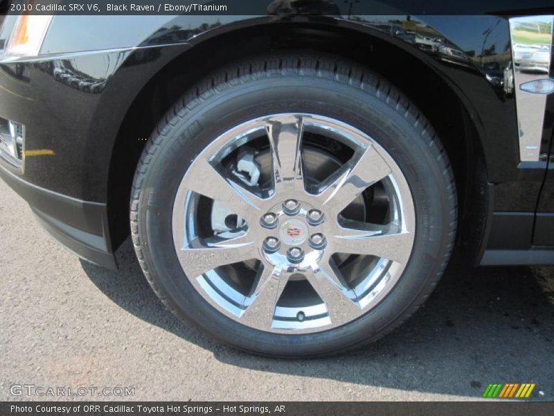 Black Raven / Ebony/Titanium 2010 Cadillac SRX V6