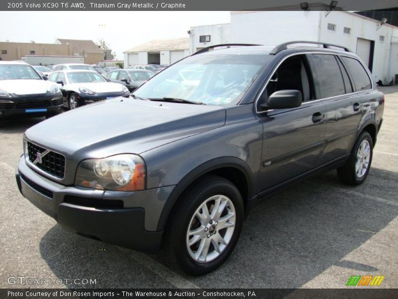 Titanium Gray Metallic / Graphite 2005 Volvo XC90 T6 AWD