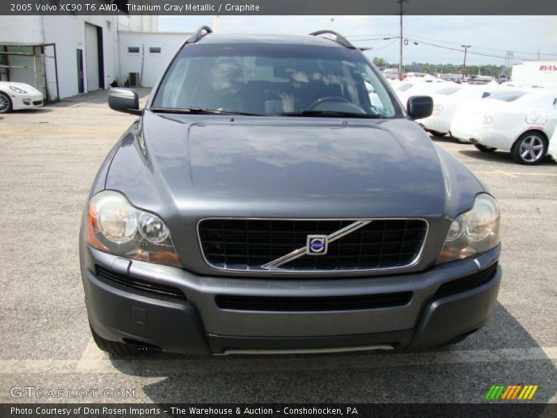 Titanium Gray Metallic / Graphite 2005 Volvo XC90 T6 AWD
