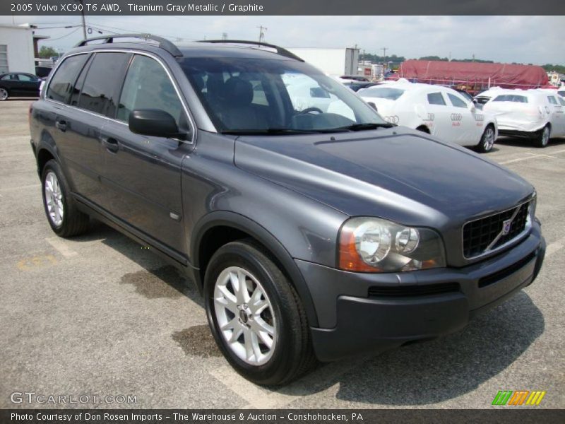 Titanium Gray Metallic / Graphite 2005 Volvo XC90 T6 AWD