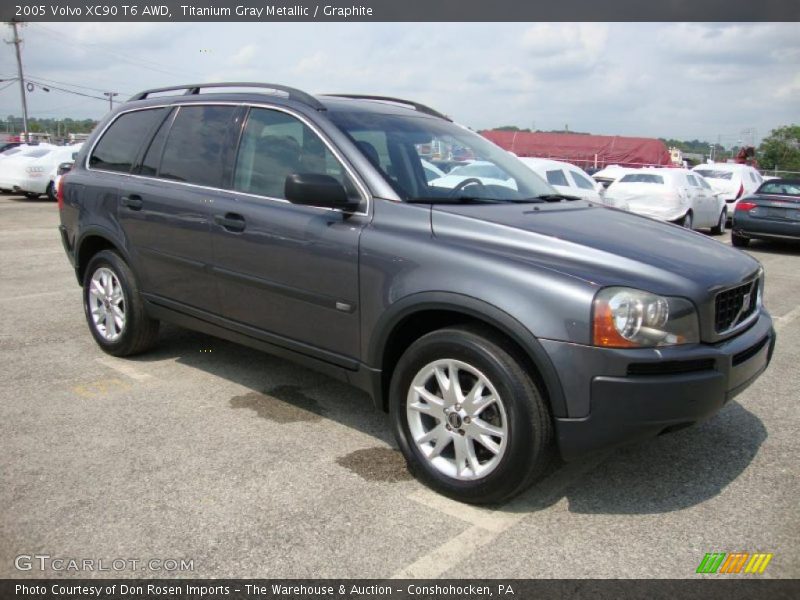 Titanium Gray Metallic / Graphite 2005 Volvo XC90 T6 AWD