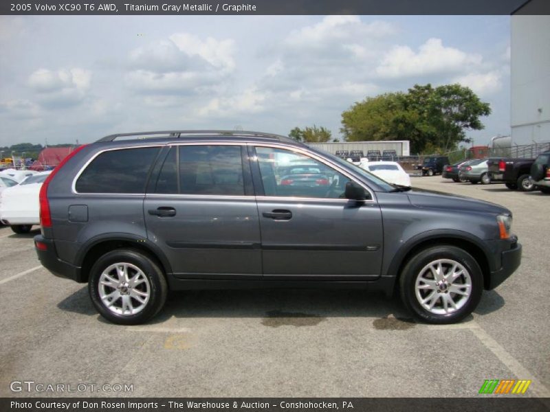 Titanium Gray Metallic / Graphite 2005 Volvo XC90 T6 AWD