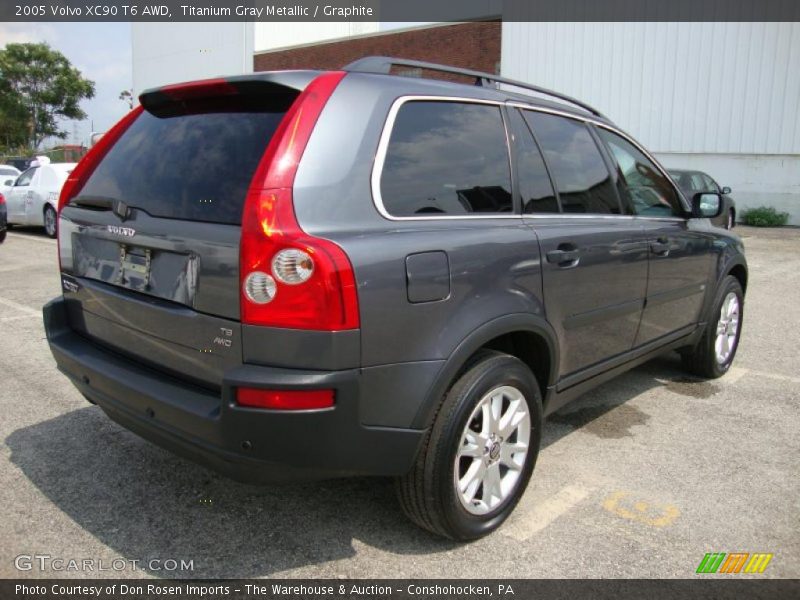 Titanium Gray Metallic / Graphite 2005 Volvo XC90 T6 AWD
