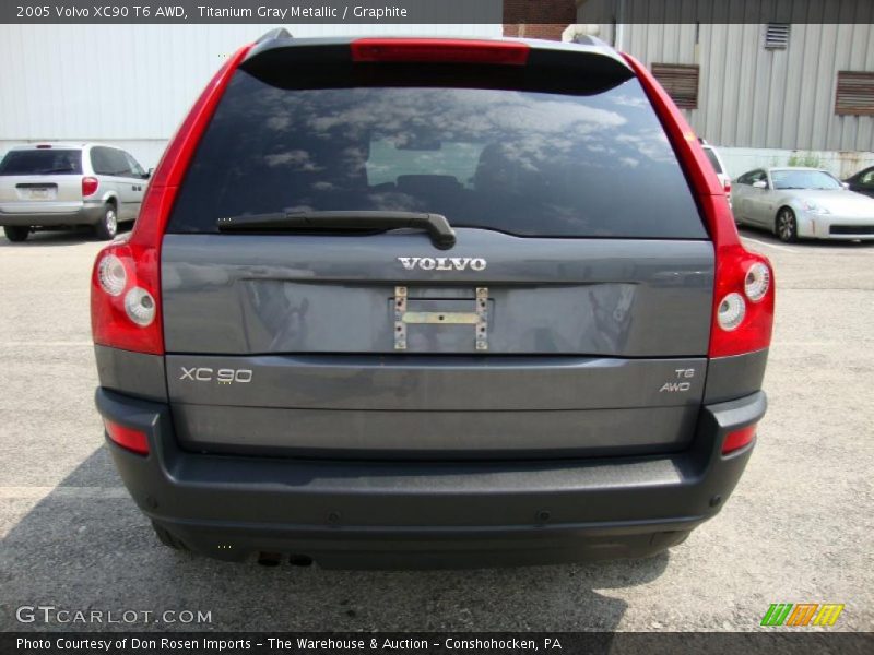 Titanium Gray Metallic / Graphite 2005 Volvo XC90 T6 AWD
